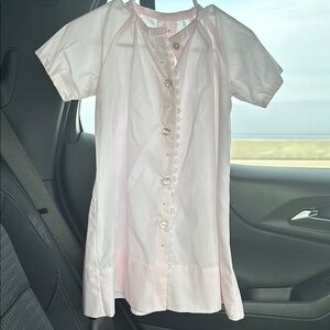 Chic Pink Button-Down Dress